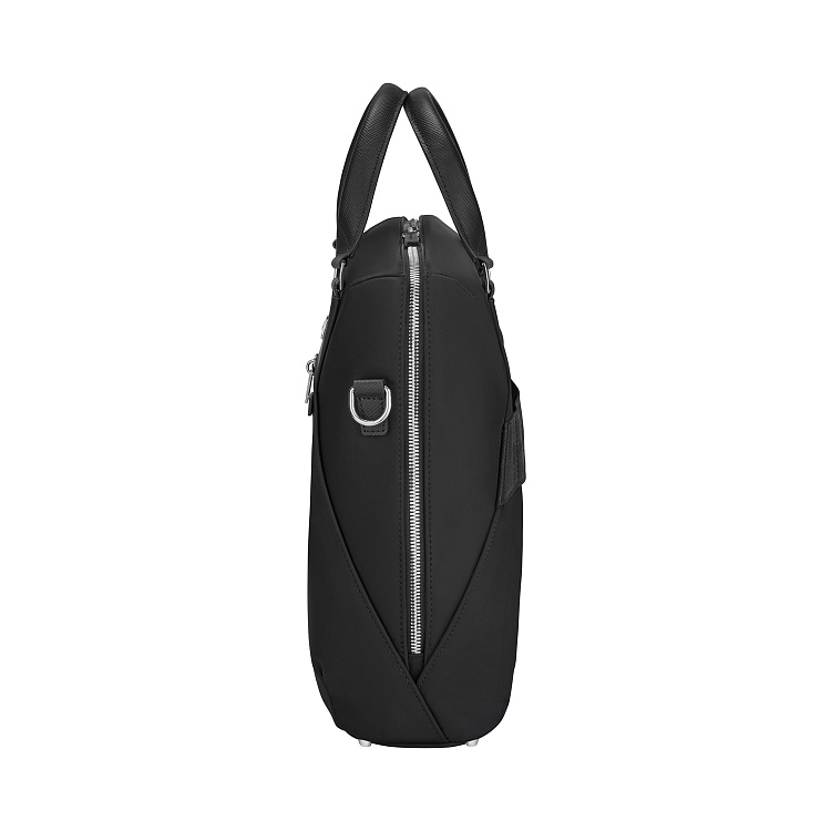 Портфель VICTORINOX Victoria Signature Briefcase, черный, нейлон/кожа, 42x13x30 см, 13 л
