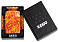 Зажигалка ZIPPO Fire с покрытием 540 Tumbled Brass, латунь/сталь, разноцветная, 38x13x57 мм