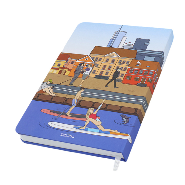 Записная книжка A6 Dziuna  в клетку