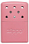 Каталитическая грелка ZIPPO, алюминий с покрытием Pink, розовая, матовая, на 6 ч, 51x15x74 мм