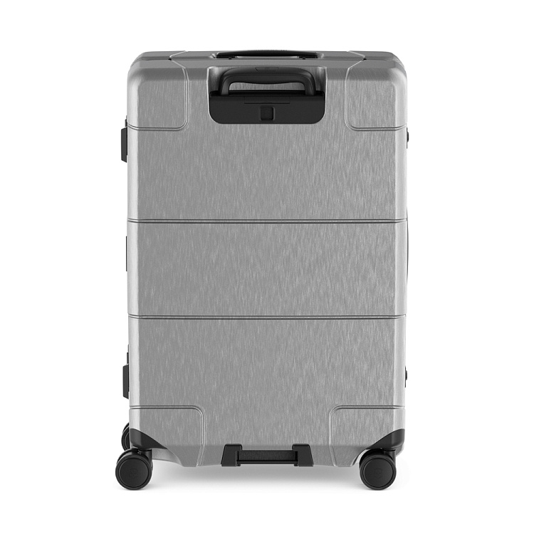 Чемодан VICTORINOX Lexicon Framed, серебристый, 100% поликарбонат Makrolon, 46x28x68 см, 72 л