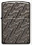 Зажигалка ZIPPO Armor™ с покрытием High Polish Black Ice®, латунь/сталь, чёрная, 38x13x57 мм