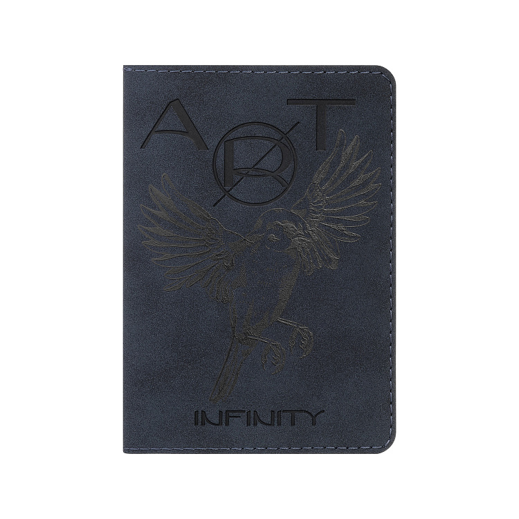 Обложка на паспорт Nuba, синяя