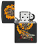 Зажигалка ZIPPO Rick Rietveld с покрытием Black Matte, латунь/сталь, черная, матовая, 38x13x57 мм