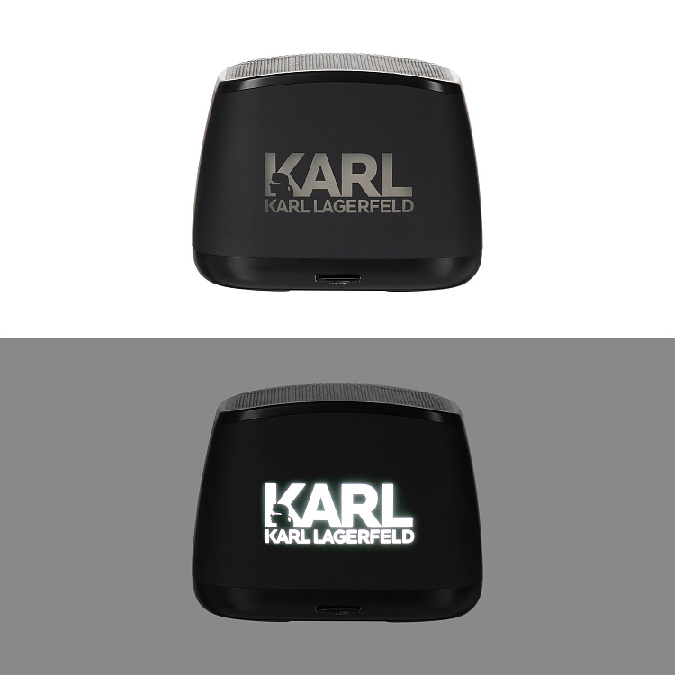 Беспроводная колонка с подсветкой Glow 75dB 1200 mAh, синяя (вход