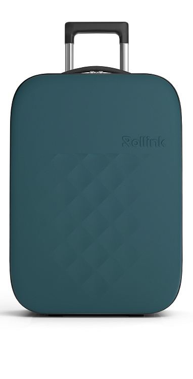 Чемодан складной Rollink Vega II 55x40x20 см, 2 колеса