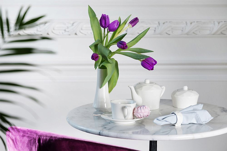 Сахарница Diamante Bianco