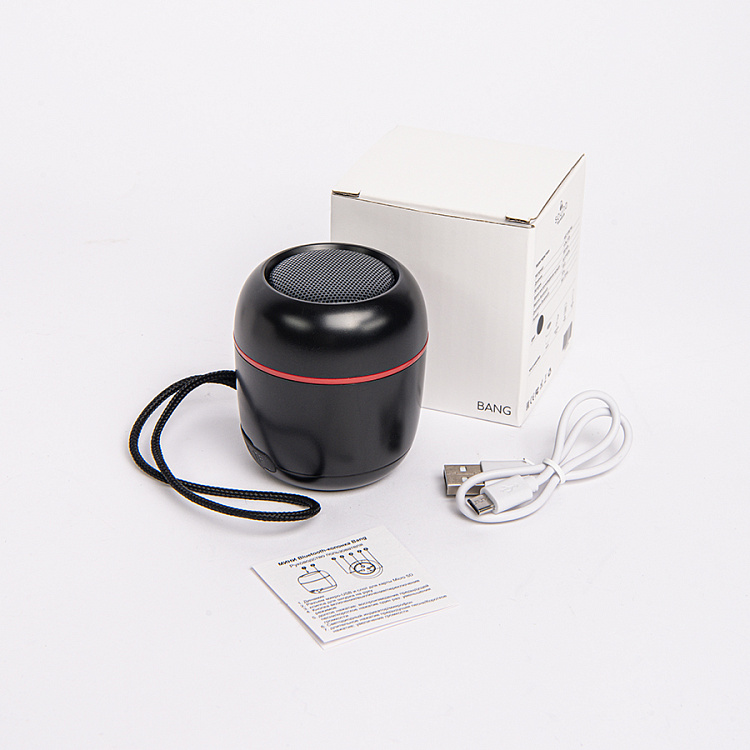 Портативная mini Bluetooth-колонка Sound Burger "Bang" белая