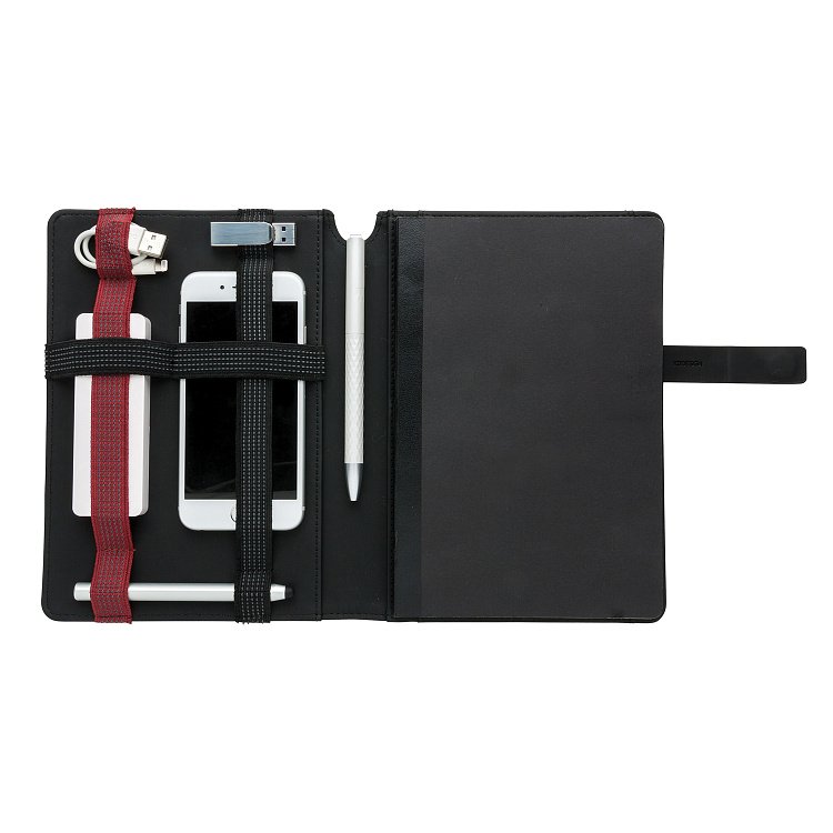 Обложка для блокнота с органайзером