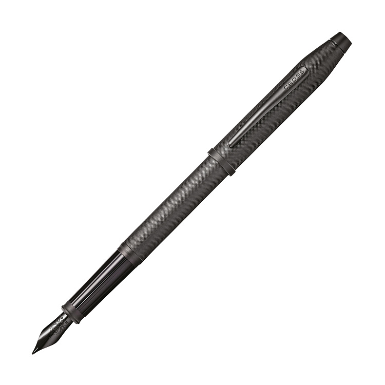 Перьевая ручка Cross Century II Black Micro Knurl, перо F