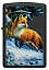 Зажигалка ZIPPO Linda Picken с покрытием Black Matte, латунь/сталь, черная, 38x13x57 мм
