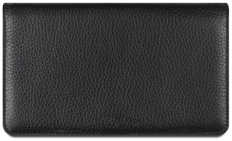Кошелёк женский BUGATTI Lady Top, чёрный, натуральная воловья кожа, 19,5х2х11,2 см