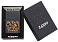 Зажигалка ZIPPO Classic с покрытием Black Matte, латунь/сталь, чёрная, матовая, 38x13x57 мм