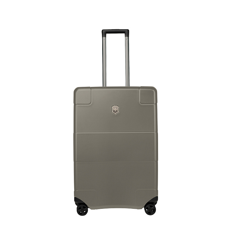 Чемодан VICTORINOX Lexicon, серый, 100% поликарбонат, 45x28x68 см, 73 л