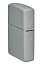 Зажигалка ZIPPO Classic с покрытием Flat Grey, латунь/сталь, серая, глянцевая, 38x13x57 мм