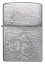 Зажигалка ZIPPO с покрытием Brushed Chrome, латунь/сталь, серебристая, матовая, 38x13x57 мм