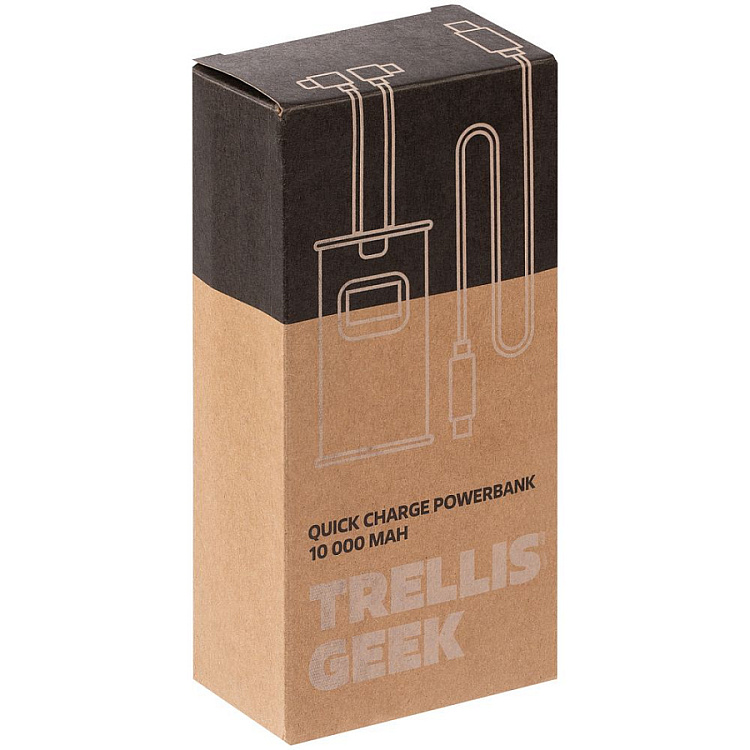Аккумулятор c быстрой зарядкой Trellis Geek 10000 мАч