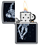 Зажигалка ZIPPO Skateboarding Astronaut с покрытием Flat Grey, латунь/сталь, серая, 38x13x57 мм