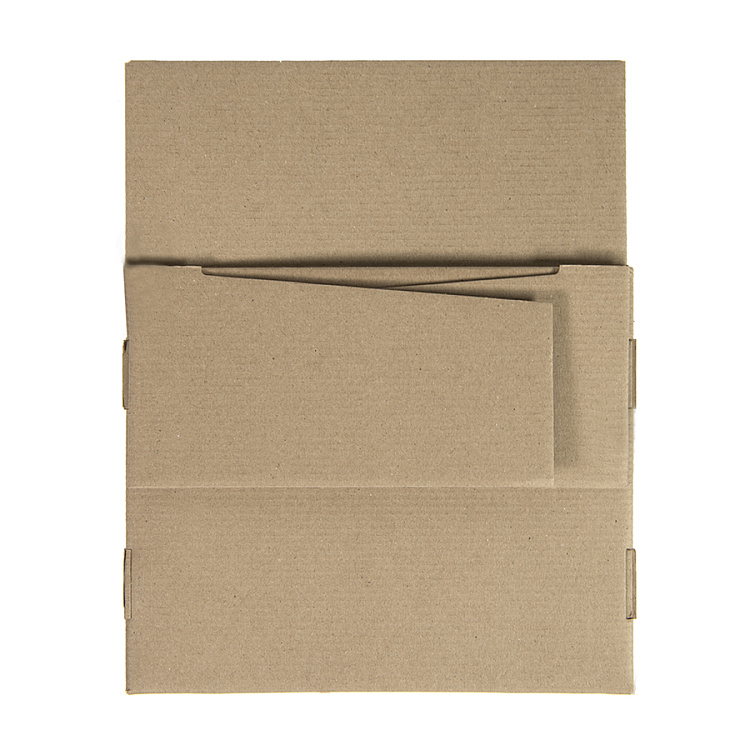 Коробка подарочная Big BOX, размер: 24 x 21 x 11 см  картон МГК бур., самосборная