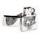 Зажигалка ZIPPO Leopard, с покрытием Satin Chrome™, латунь/сталь, серебристая, матовая, 38x13x57 мм