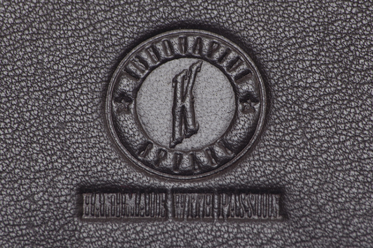 Мини-бумажник KLONDIKE Claim, натуральная кожа в коричневом цвете, 10,5 х 2 х 7,5 см