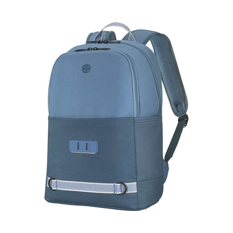 Рюкзак WENGER Tyon 15.6", голубой, переработанный ПЭТ/Полиэстер, 32х18х48 см, 23 л.