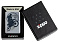 Зажигалка ZIPPO с покрытием Street Chrome, латунь/сталь, серебристая, матовая, 38x13x57 мм
