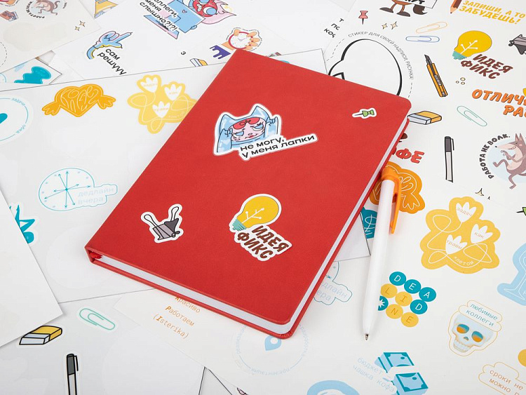Наклейки из ПВХ Sticker Pack на заказ