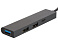 USB-хаб Command с коннектором 2-в-1 USB-C и USB-A, 2.0/3.0