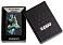 Зажигалка ZIPPO Linda Picken с покрытием Black Matte, латунь/сталь, черная, 38x13x57 мм