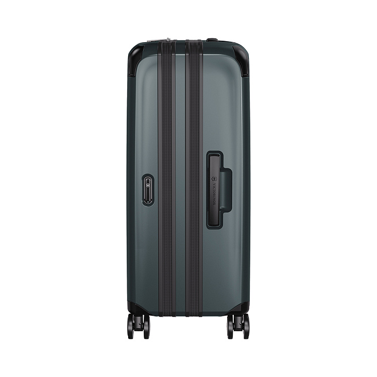 Чемодан VICTORINOX Spectra™ 3.0 Exp. Medium Case, темно-зеленый, поликарбонат Sorplas™, 46x30x69 см, 81 л