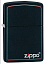 Зажигалка ZIPPO Classic с покрытием Black Matte, латунь/сталь, чёрная, матовая, 38x13x57 мм