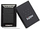 Зажигалка ZIPPO Classic с покрытием Black Crackle™, латунь/сталь, чёрная, матовая, 38x13x57 мм