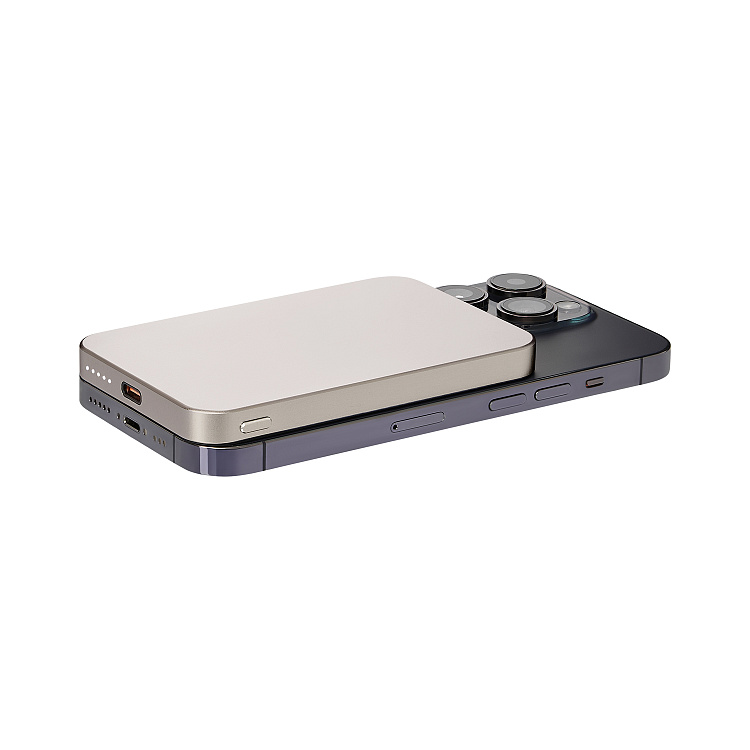 Внешний аккумулятор Artex PD 5000mAh с функцией беспроводной зарядки 15W