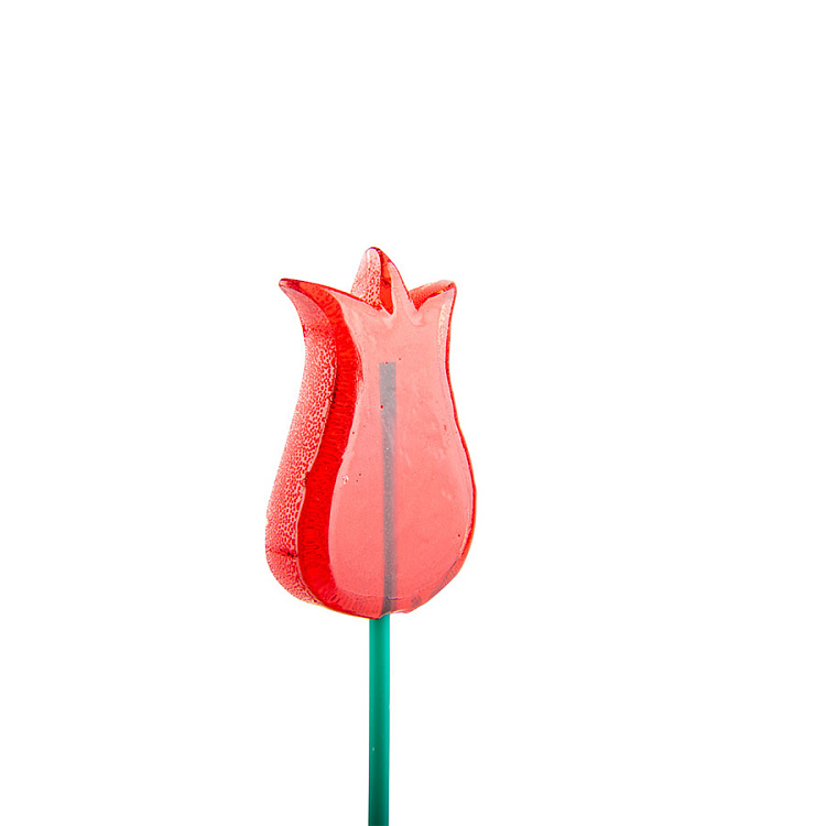 Карамель леденцовая  "Тюльпан" со вкусом вишни,  23гр