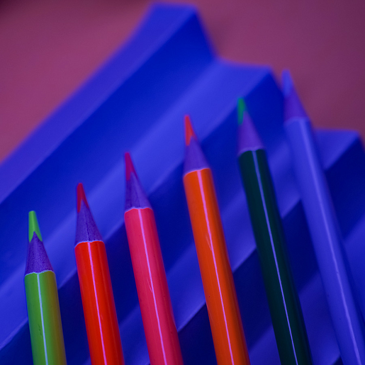 Цветные карандаши NEON, 6 цветов