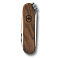 Нож-брелок VICTORINOX Classic SD, 58 мм, 5 функций, деревянная рукоять