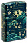 Зажигалка ZIPPO Eastern с покрытием 540 Tumbled Brass, латунь/сталь, зеленая, 38x13x57 мм