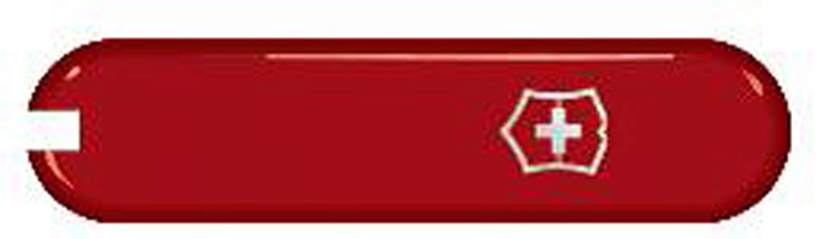 Передняя накладка для ножей VICTORINOX 58 мм, пластиковая, красная
