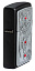 Зажигалка ZIPPO Winged Dragon Cross с покрытием Black Matte, латунь/сталь, чёрная, 38x13x57 мм
