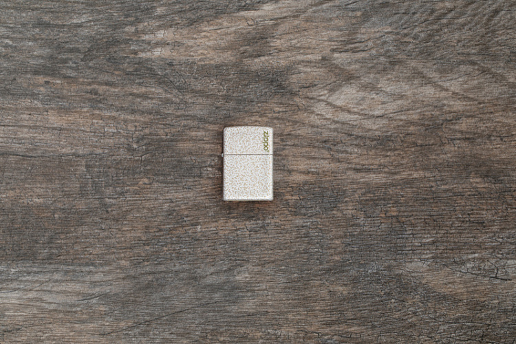 Зажигалка ZIPPO Classic с покрытием Mercury Glass, латунь/сталь, бежевая, матовая, 38x13x57 мм