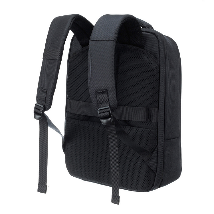 Рюкзак TORBER VOYAGE c отделением для ноутбука 17'', черный, полиэстер 900D, 31х17х44 см, 18 л