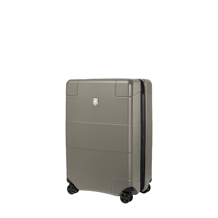 Чемодан VICTORINOX Lexicon, серый, 100% поликарбонат, 45x28x68 см, 73 л