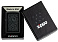 Зажигалка ZIPPO Steampunk с покрытием Black Matte, латунь/сталь, черная, матовая, 38x13x57 мм