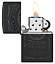 Набор ZIPPO Jack Daniels®: зажигалка с покрытием Black Matte и кожаный чехол в подарочной коробке