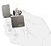 Зажигалка ZIPPO 1941 Replica ™ с покрытием Black Matte, латунь/сталь, чёрная, матовая, 38x13x57 мм