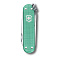 Нож-брелок VICTORINOX Classic SD Alox Colors "Minty Mint", 58 мм, 5 функций, мятный
