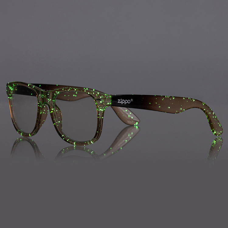 Очки солнцезащитные ZIPPO, женские, бежевые,оправа из поликарбоната,флуоресцентная,линзы фотохромные