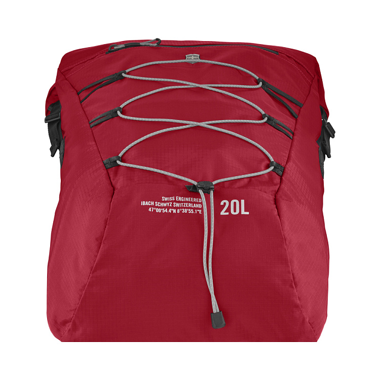 Рюкзак VICTORINOX Altmont Active L.W. Rolltop Backpack, красный, 100% нейлон, 30x19x46 см, 20 л