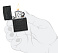 Набор ZIPPO Jack Daniels®: зажигалка с покрытием Black Matte и кожаный чехол в подарочной коробке